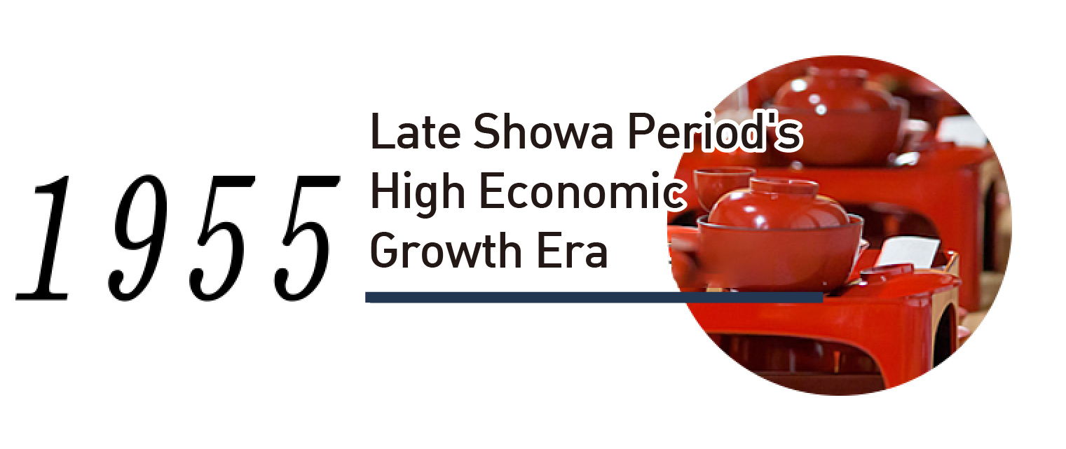 1955昭和後期の高度経済成長期